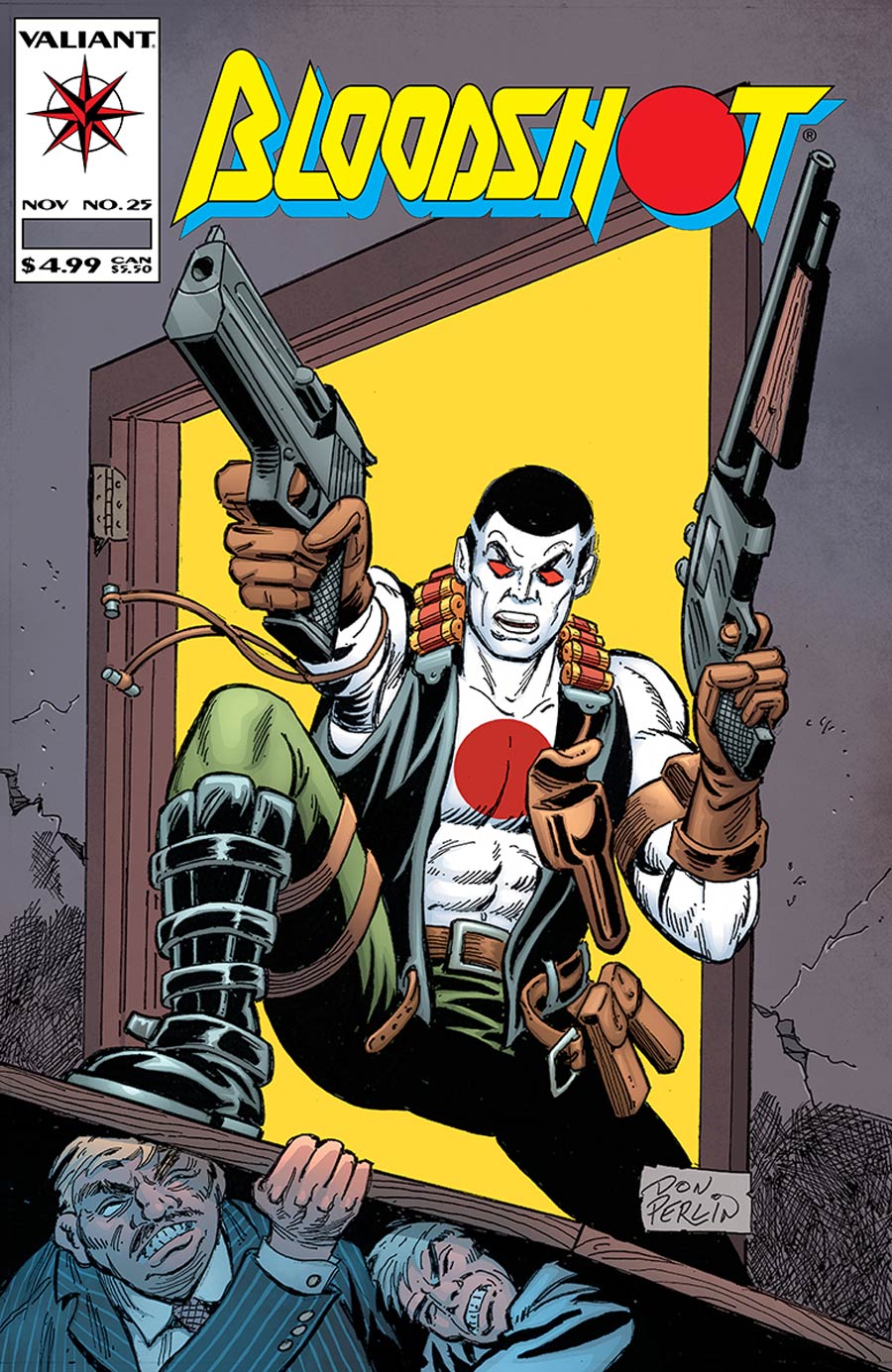 Bloodshot Vol 3 #25 Cover D Incentive Don Perlin Throwback Variant Cover