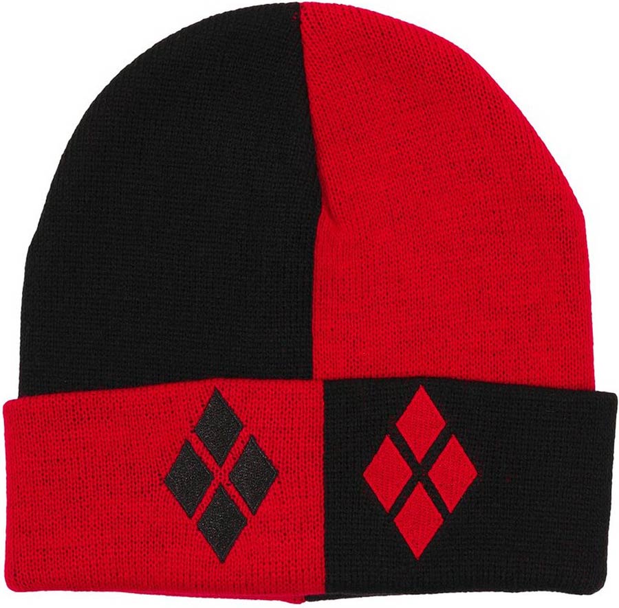 DC Comics Cuff Beanie - Harley Quinn
