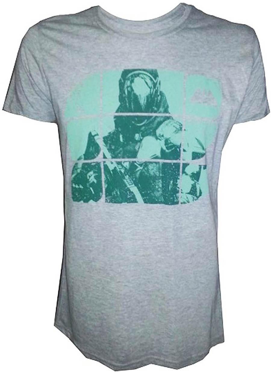 Destiny Warlock Character On Athletic Heather Mens T-Shirt Large