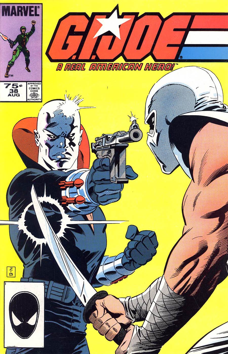 GI Joe A Real American Hero #38 Cover B 2nd Ptg