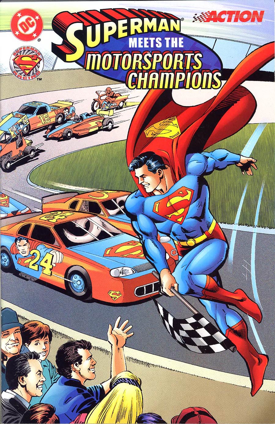 Superman Meets The Motorsports Champions