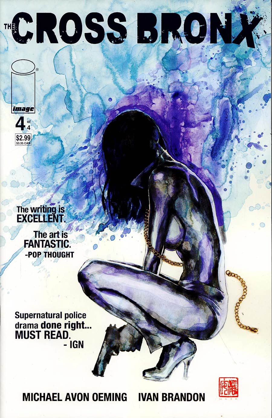 Cross Bronx #4 Cover B Mack