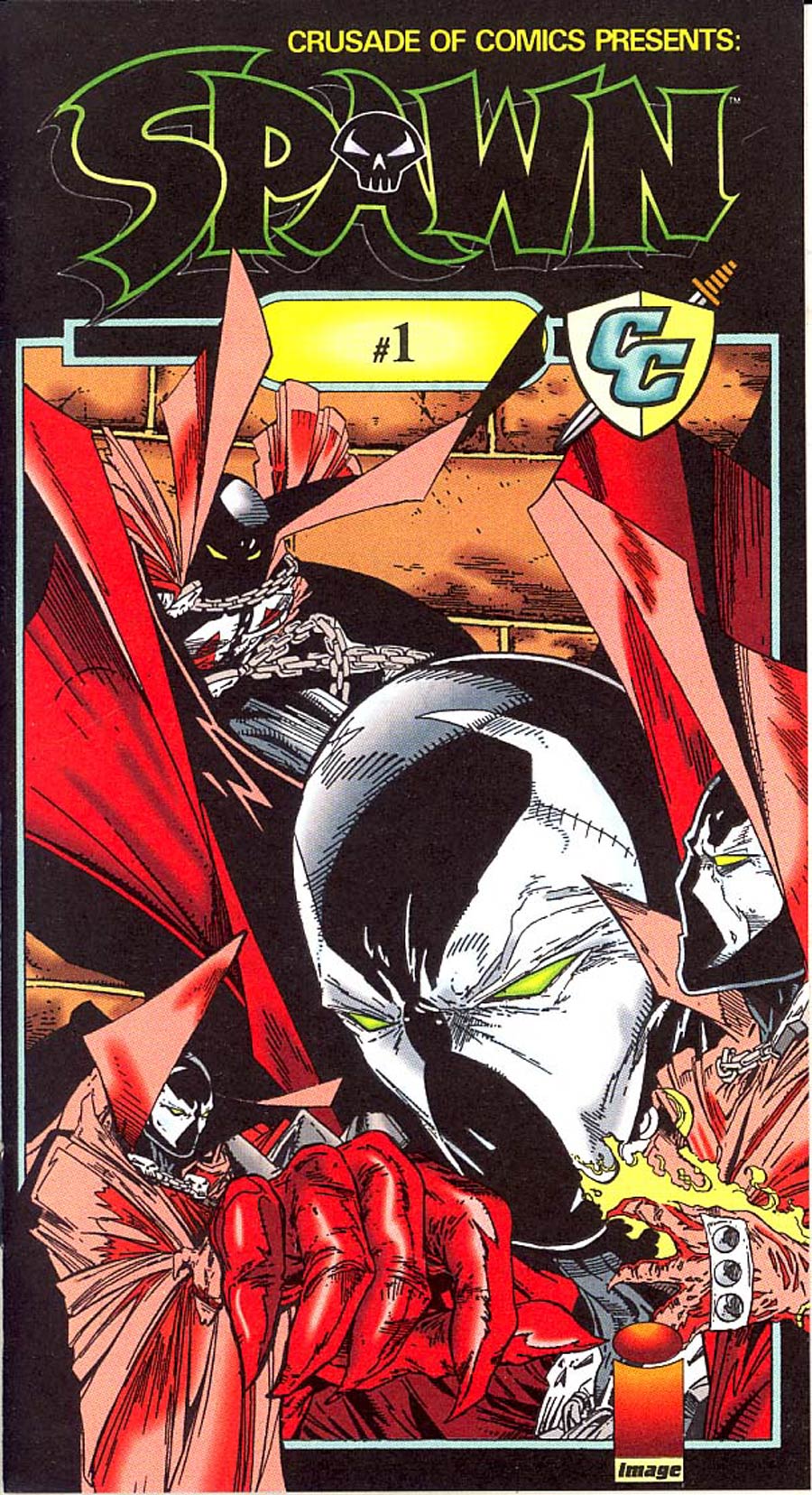 Spawn Mini Comic #1 Crusade of Comic Presents Promo