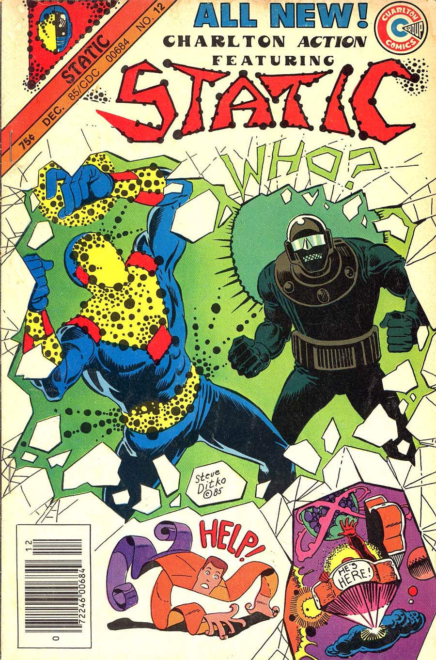 Charlton Action Featuring Static #12