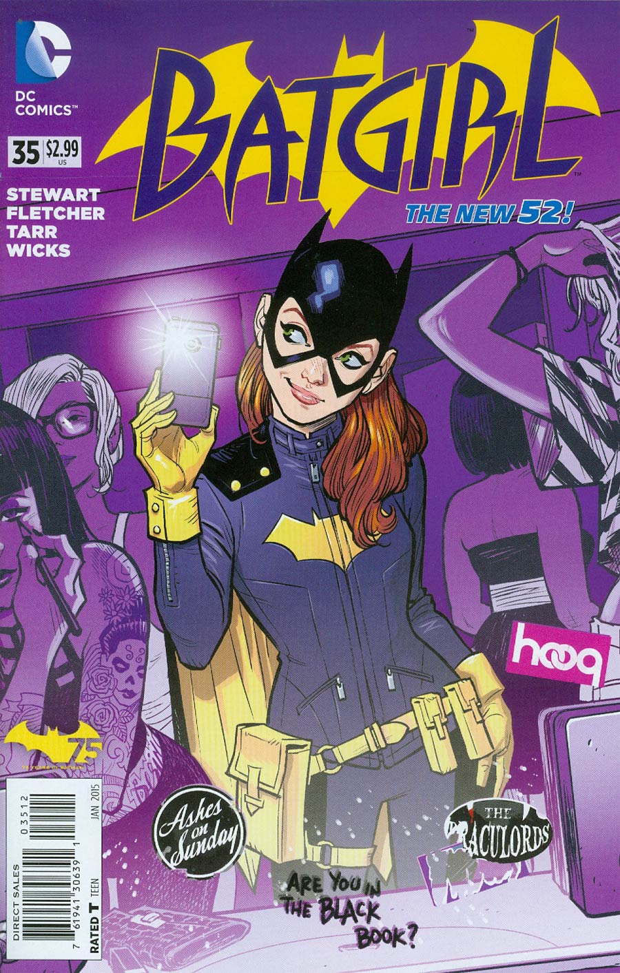 Batgirl Vol 4 #35 Cover D 2nd Ptg Cameron Stewart Variant Cover