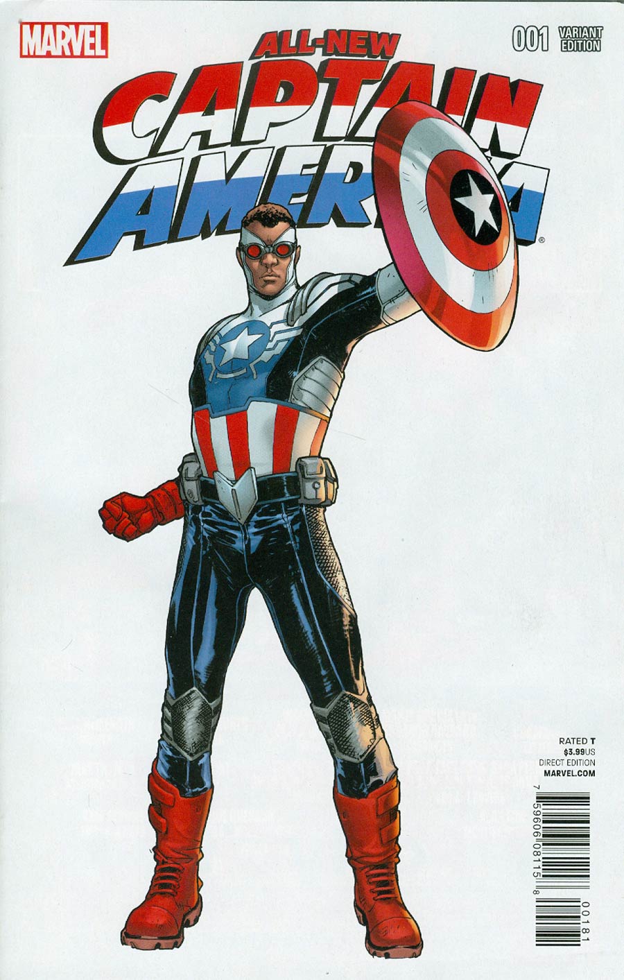 All-New Captain America #1 Cover F Incentive Sara Pichelli Variant Cover