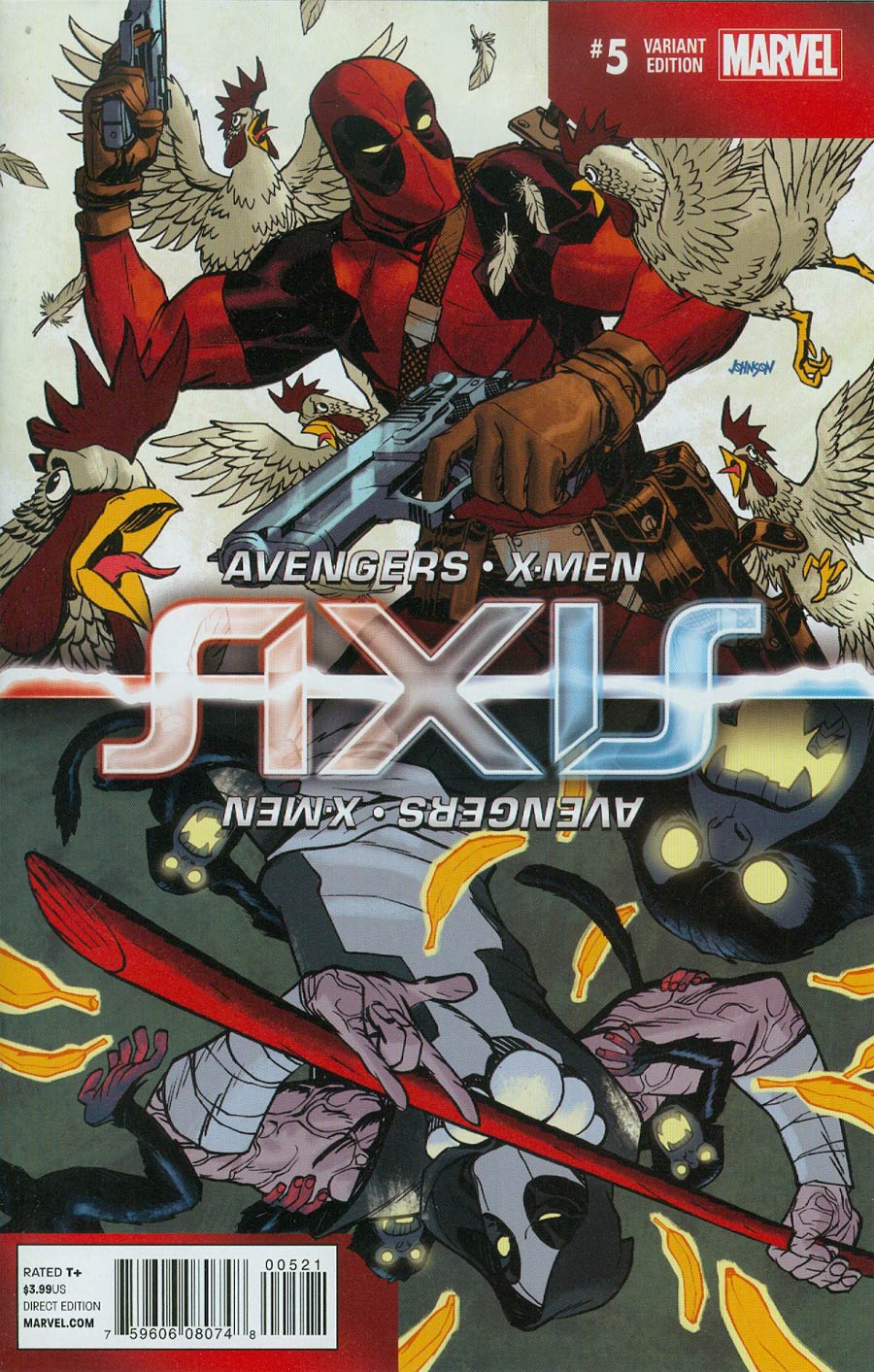 Avengers & X-Men AXIS #5 Cover C Incentive Inversion Variant Cover