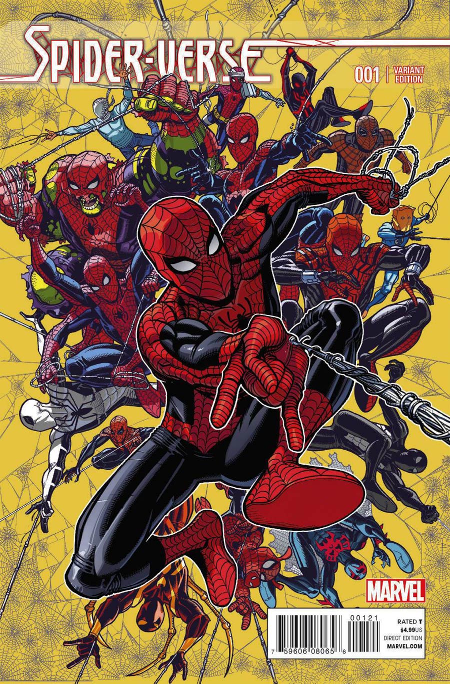 Spider-Verse #1 Cover C Incentive Nick Bradshaw Variant Cover