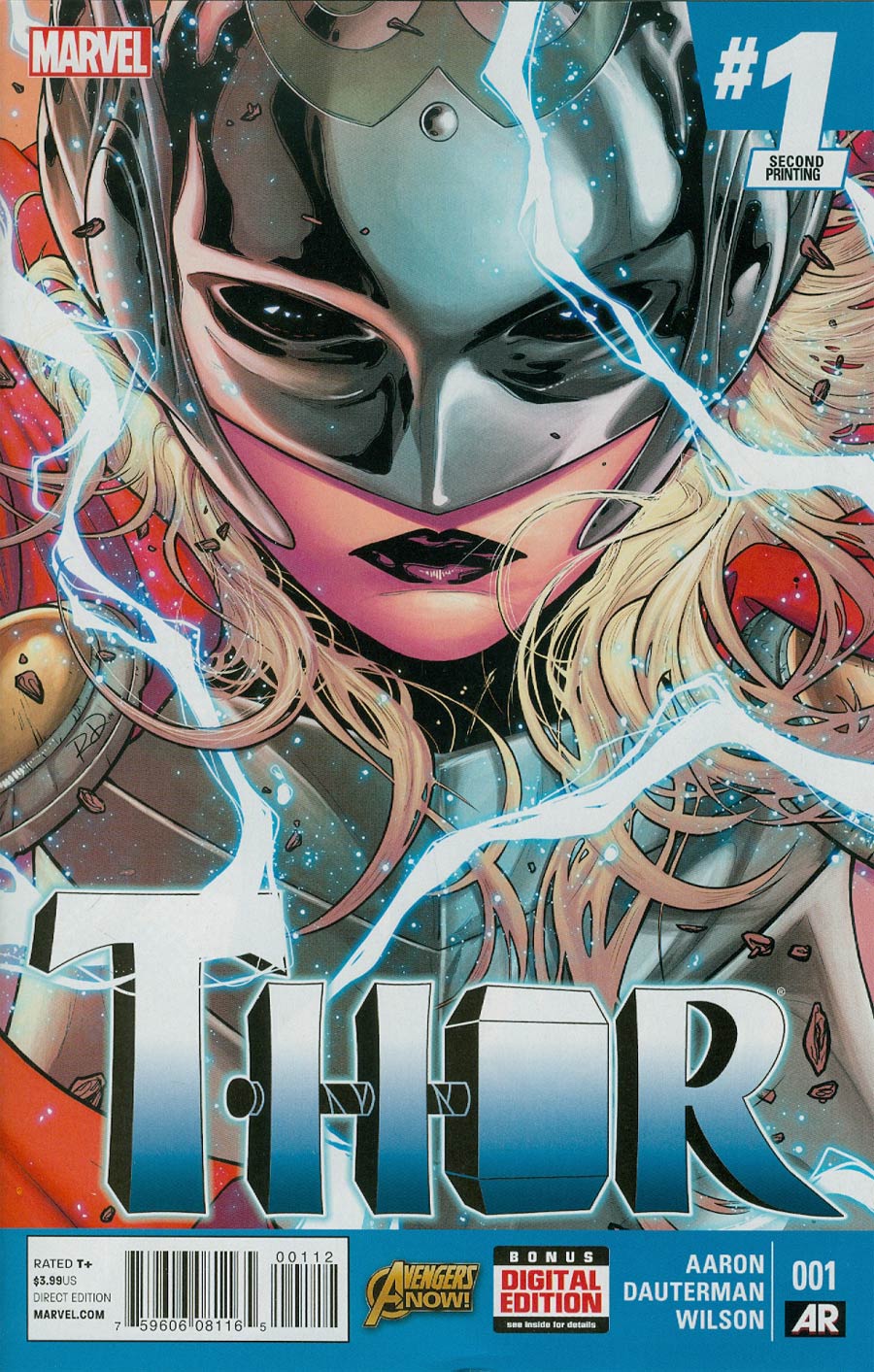 Thor Vol 4 #1 Cover M 2nd Ptg Russell Dauterman Variant Cover