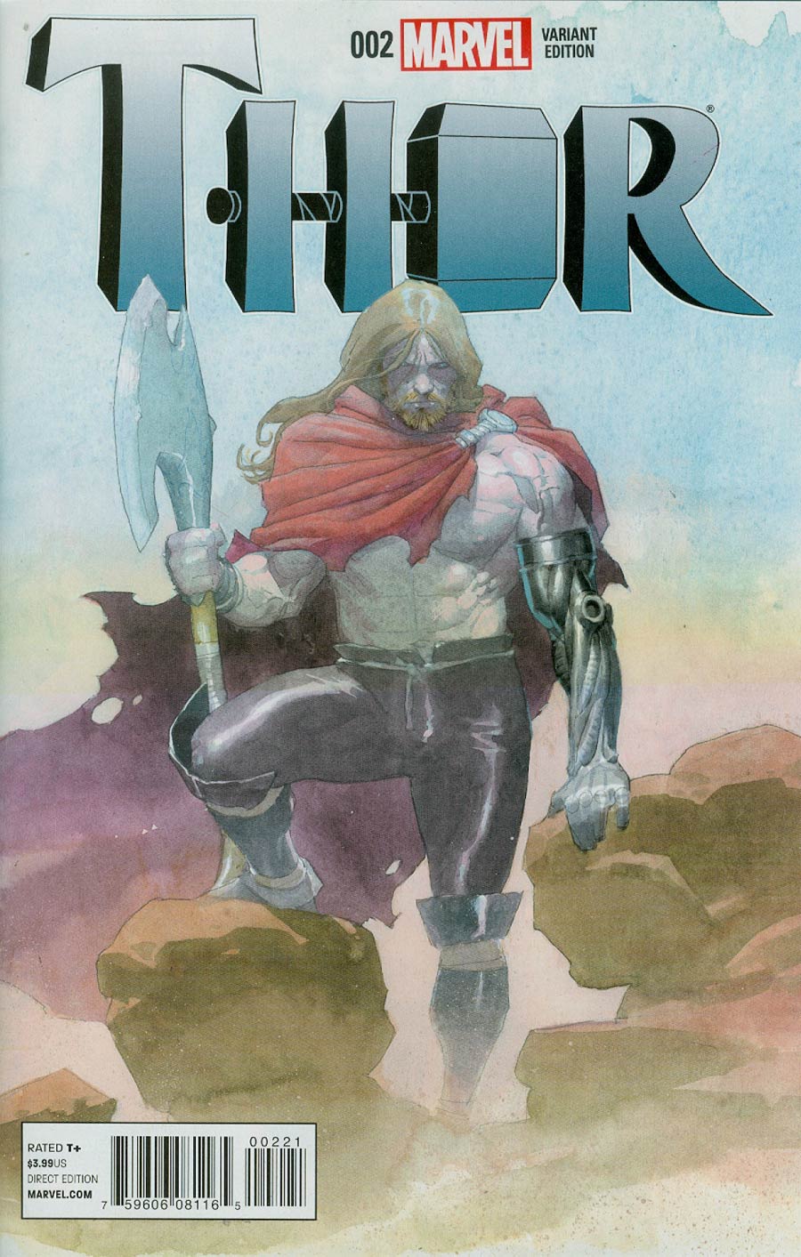 Thor Vol 4 #2 Cover C Incentive Esad Ribic Variant Cover