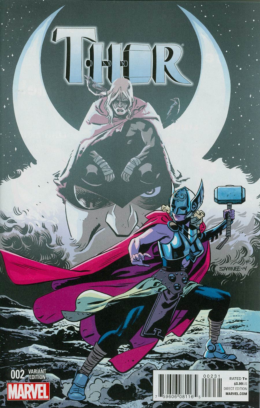 Thor Vol 4 #2 Cover D Incentive Chris Samnee Variant Cover