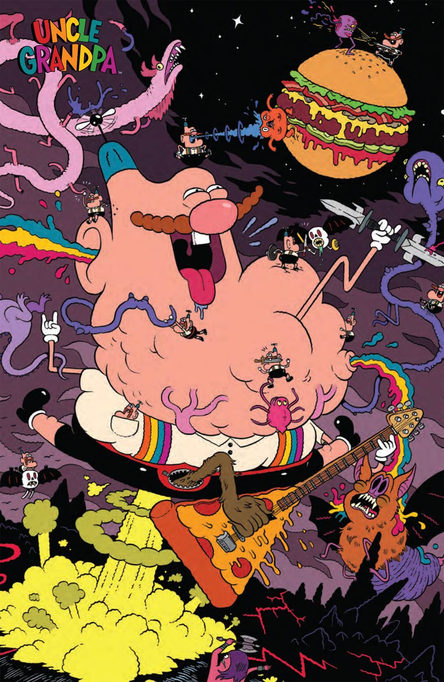 Uncle Grandpa #2 Cover C Incentive Nick Edwards Virgin Variant Cover