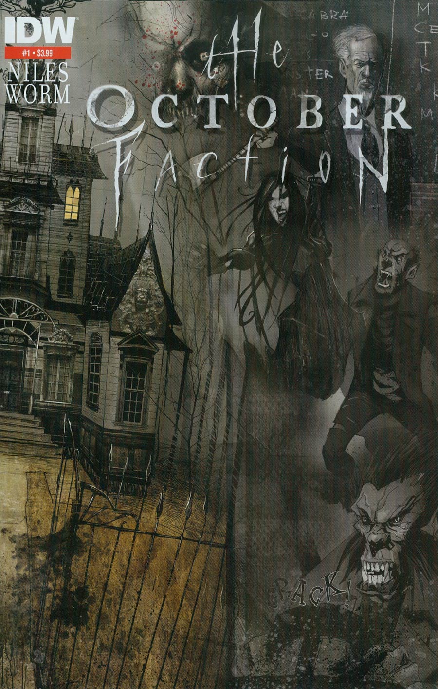 October Faction #1 Cover C 2nd Ptg