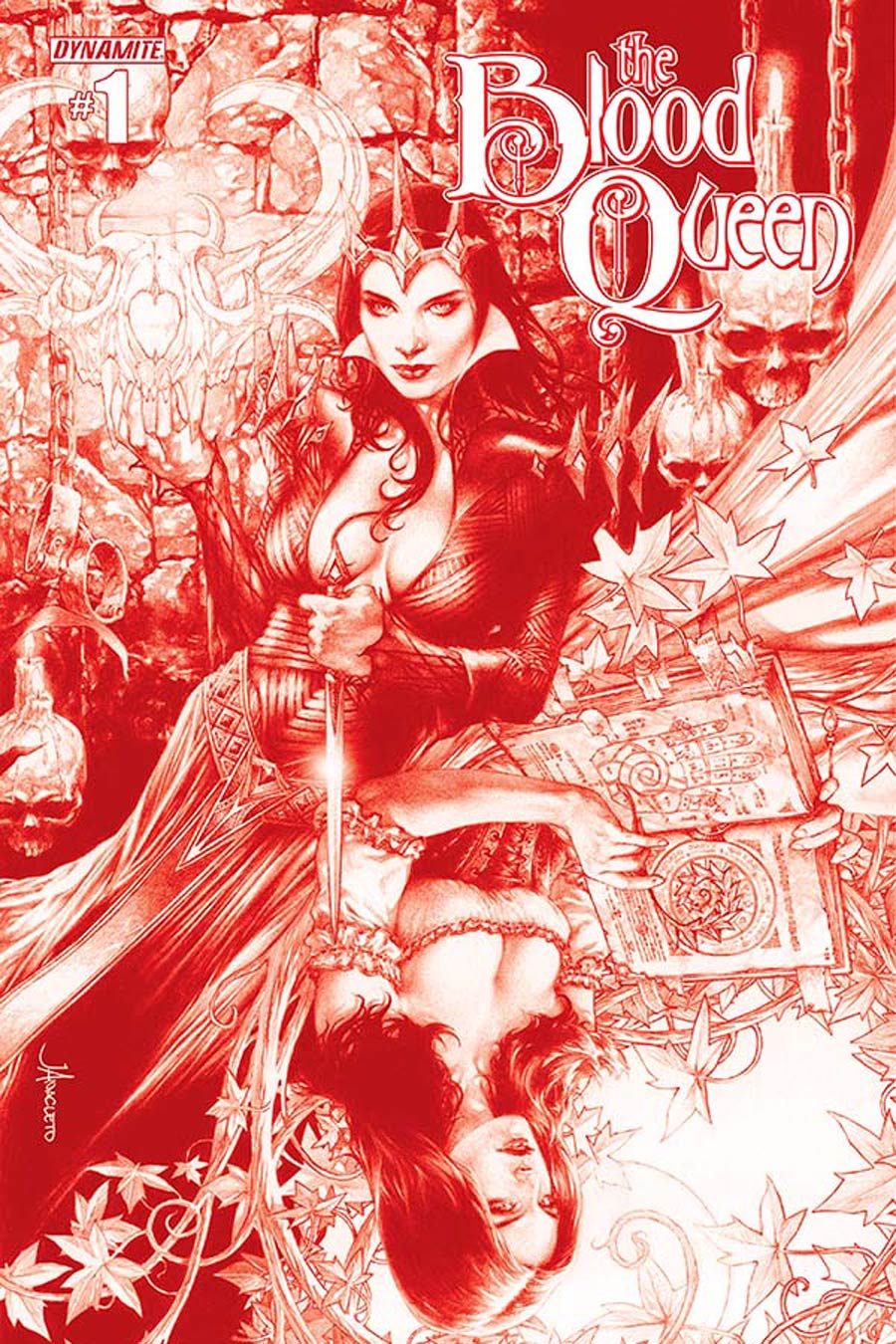 Blood Queen #1 Cover K Rare Jay Anacleto Blood Red Cover