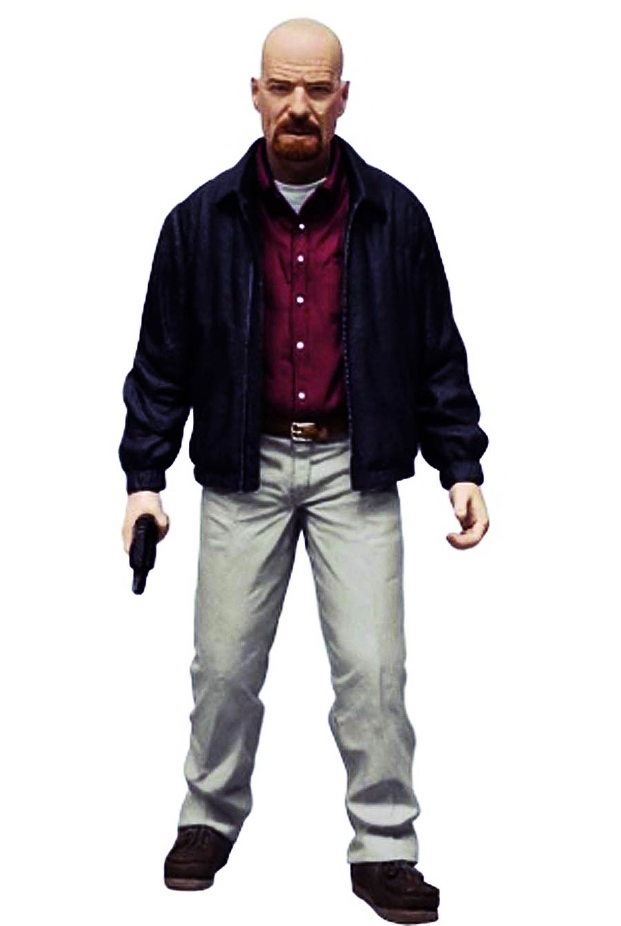 Breaking Bad Heisenberg Previews Exclusive Red Shirt Variant 6-Inch Action Figure
