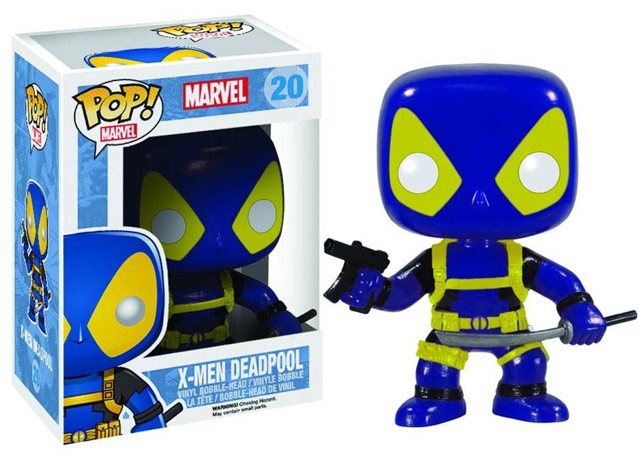 POP Marvel 20 X-Men Deadpool Vinyl Bobble Head