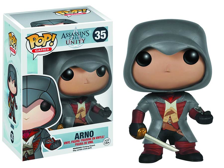 POP Games 35 Assassins Creed Unity Arno Vinyl Figure
