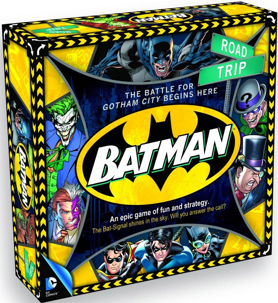 DC Comics Batman Road Trip Board Game