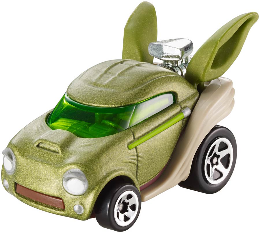 Hot Wheels Star Wars 1/64 Scale Die-Cast Car - Yoda
