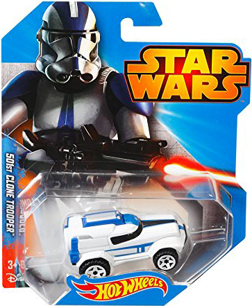 Hot Wheels Star Wars 1/64 Scale Die-Cast Car - Clone Trooper