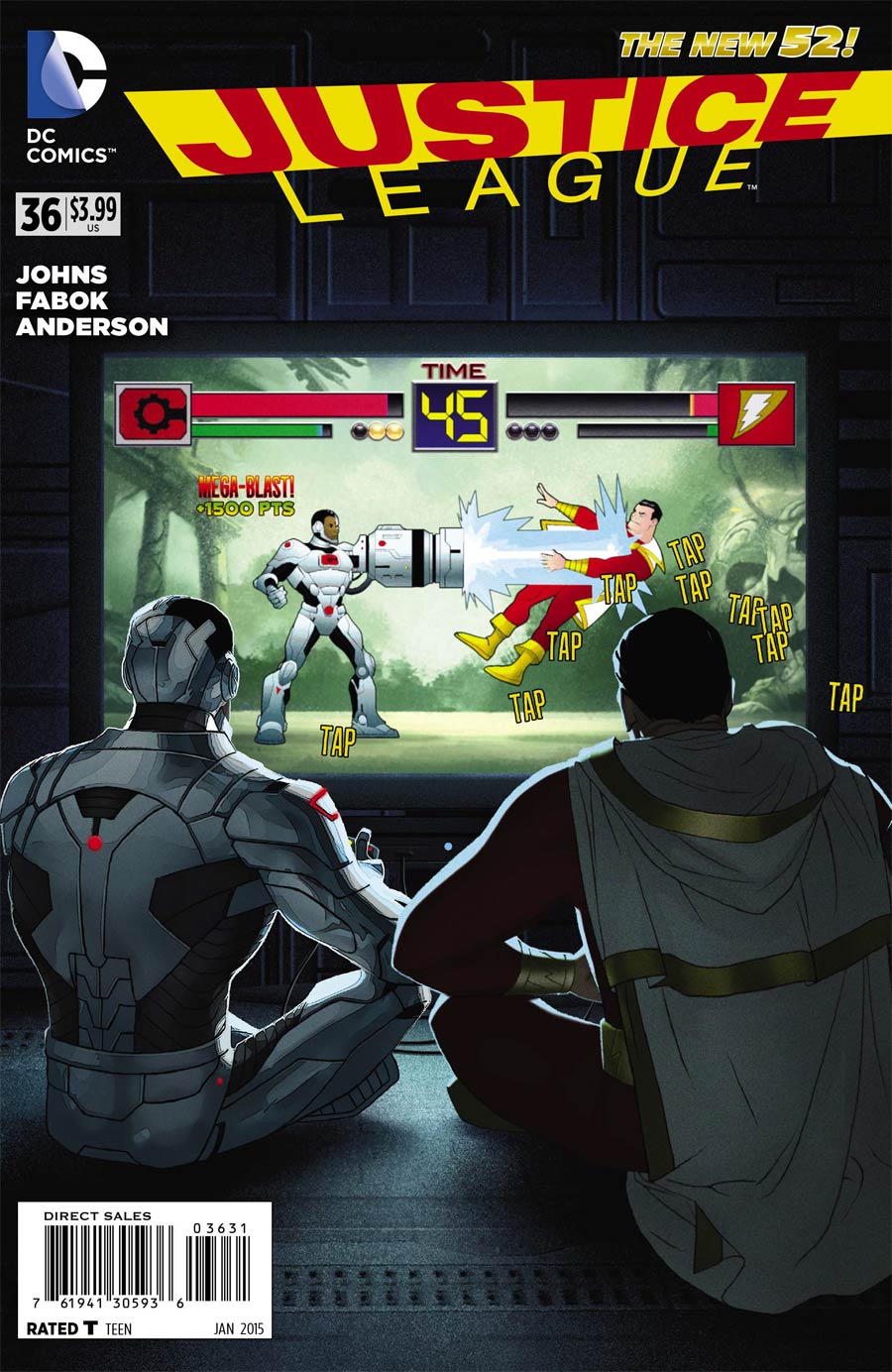 Justice League Vol 2 #36 Cover E Incentive Joshua Middleton Variant Cover