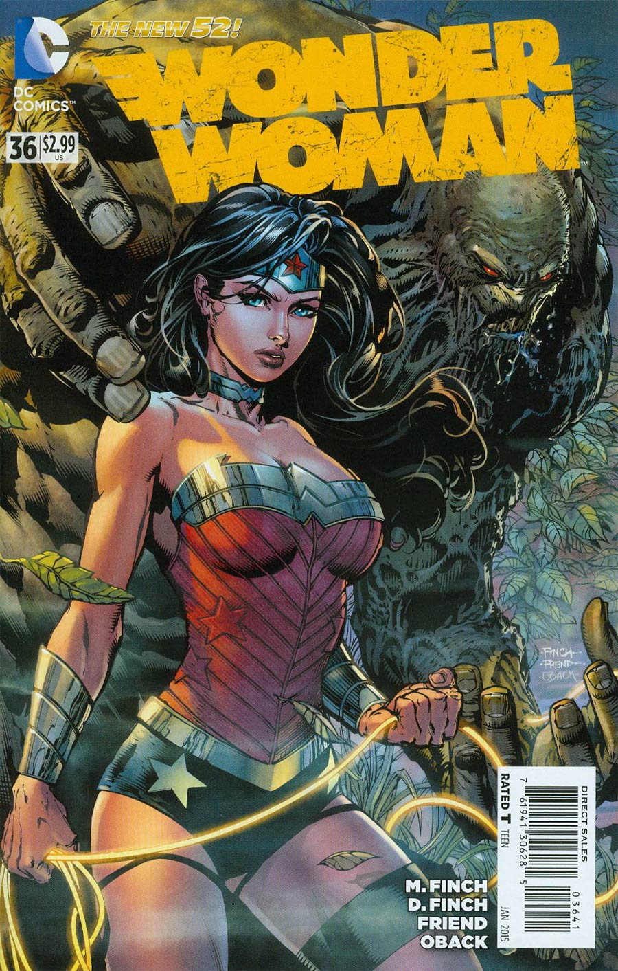 Wonder Woman Vol 4 #36 Cover E Incentive David Finch Variant Cover