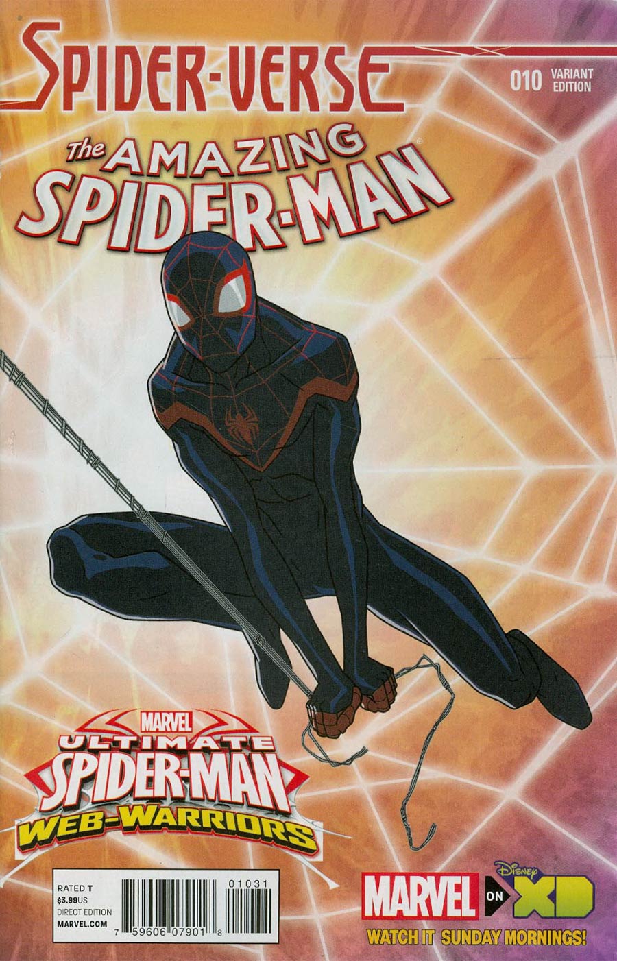 Amazing Spider-Man Vol 3 #10 Cover B Incentive Marvel Animation Spider-Verse Variant Cover (Spider-Verse Tie-In)