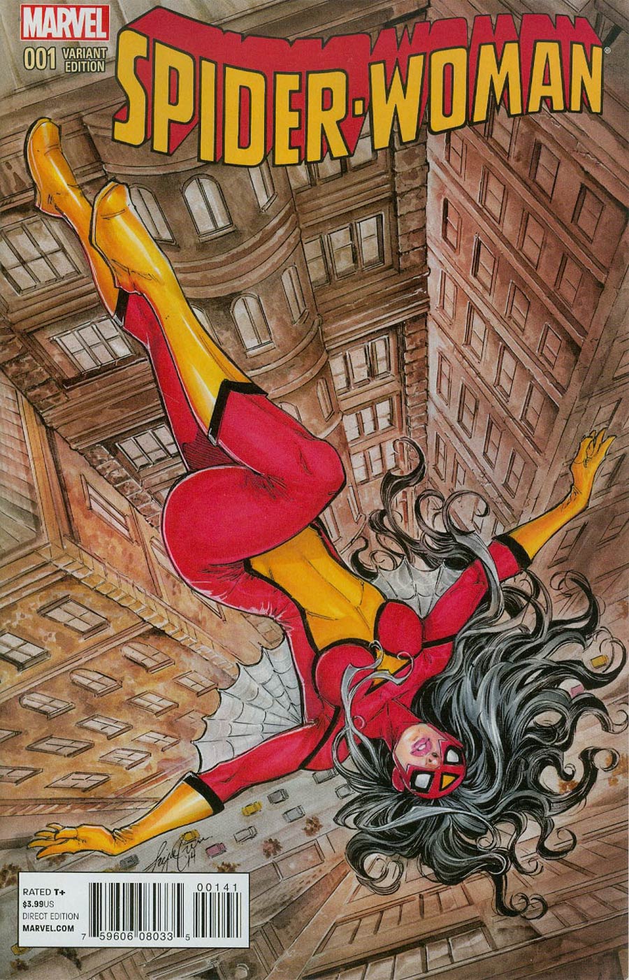 Spider-Woman Vol 5 #1 Cover E Incentive Siya Oyum Variant Cover (Spider-Verse Tie-In)