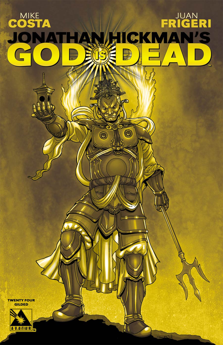 God Is Dead #24 Cover E Incentive Gilded Cover