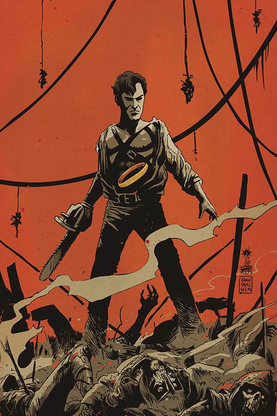 Army Of Darkness Ash Gets Hitched #4 Cover E Incentive Francesco Francavilla Virgin Cover