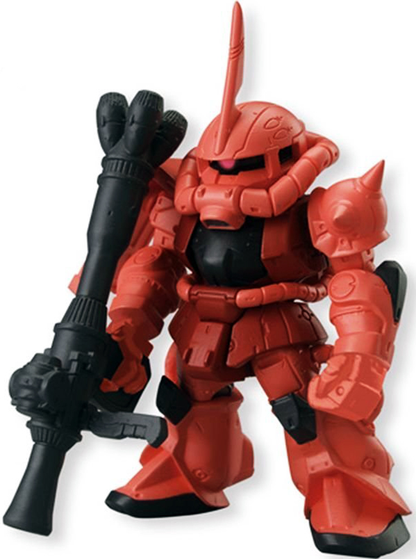 FW Gundam Converge 16 #31 - Revive - MS-06S Zaku II (Chars Custom) Action Figure