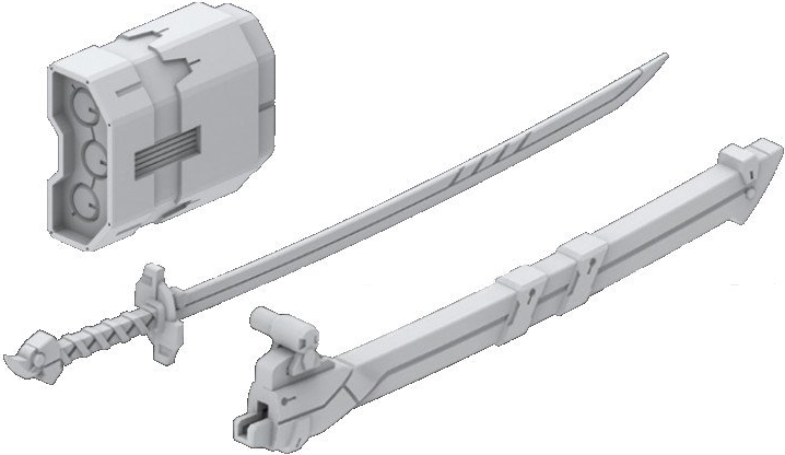 Gundam Builders Parts HD Kit -  Box of 12 Units - #30 MS Launcher 01