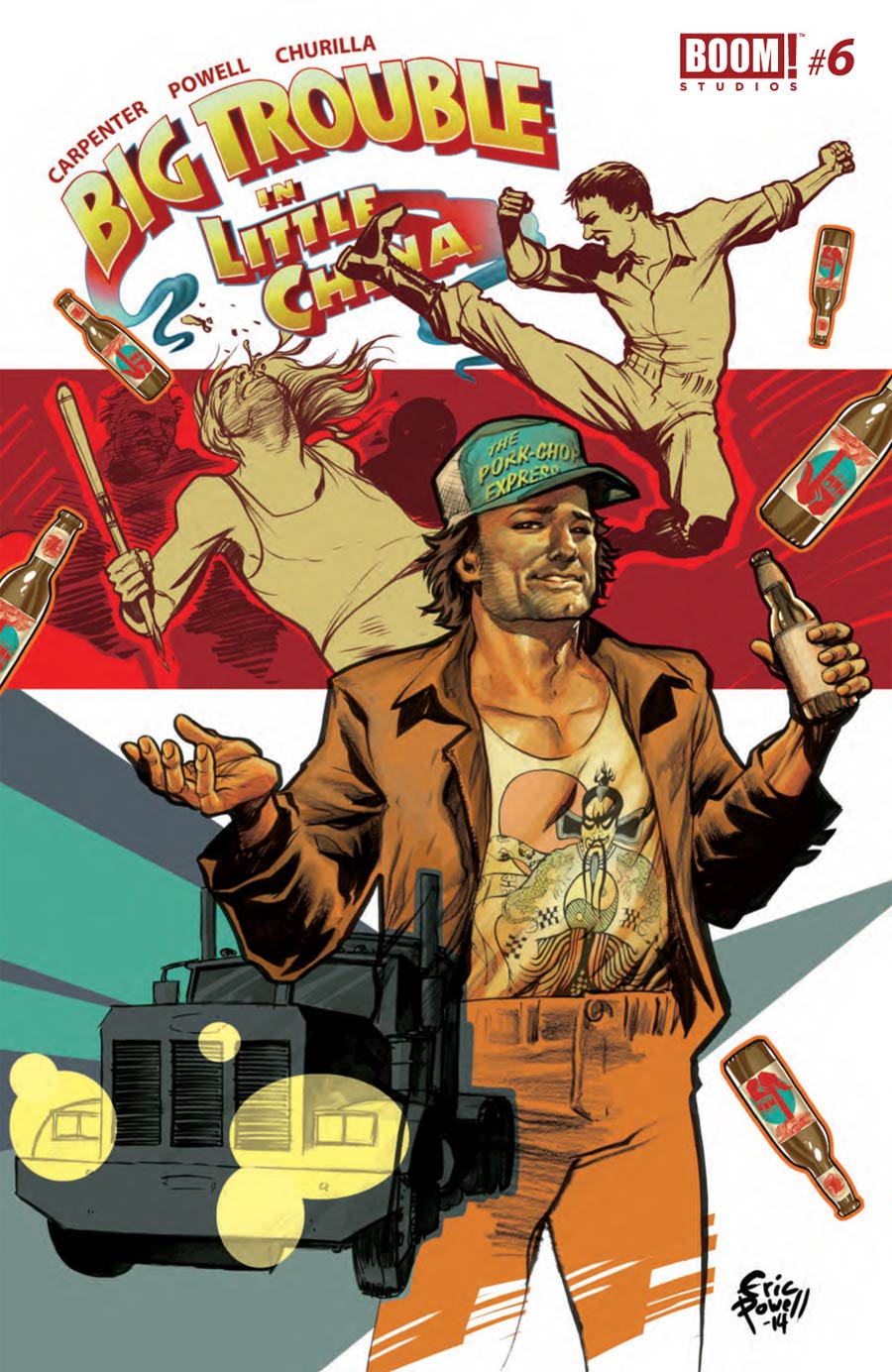 Big Trouble In Little China #6 Cover A Regular Eric Powell Cover