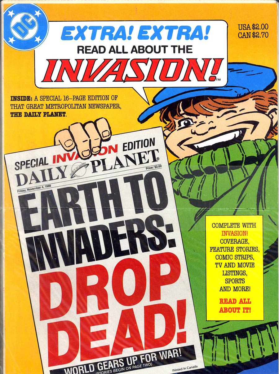 Invasion Extra Extra Daily Planet Special polybagged