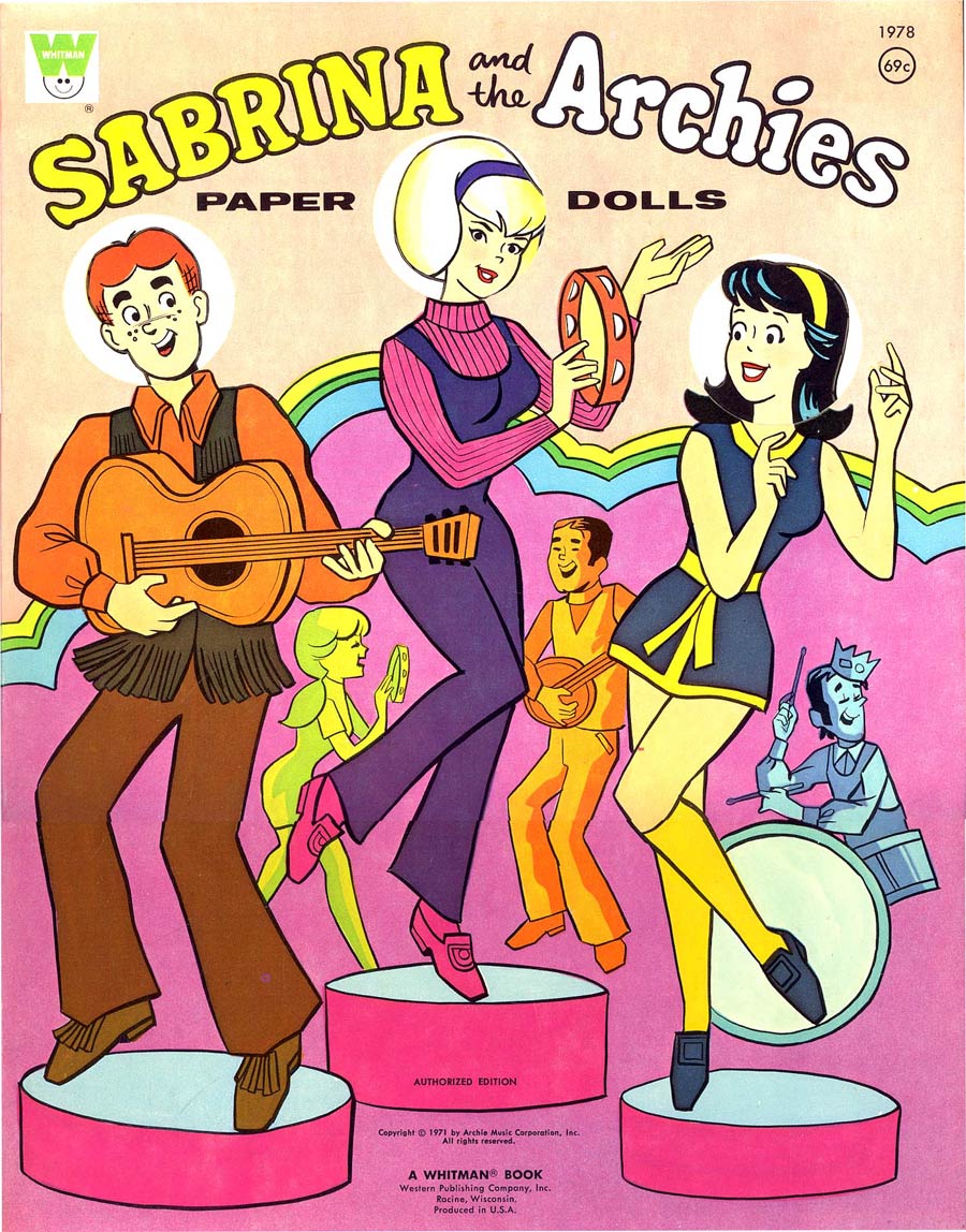 Sabrina and The Archies Paper Dolls