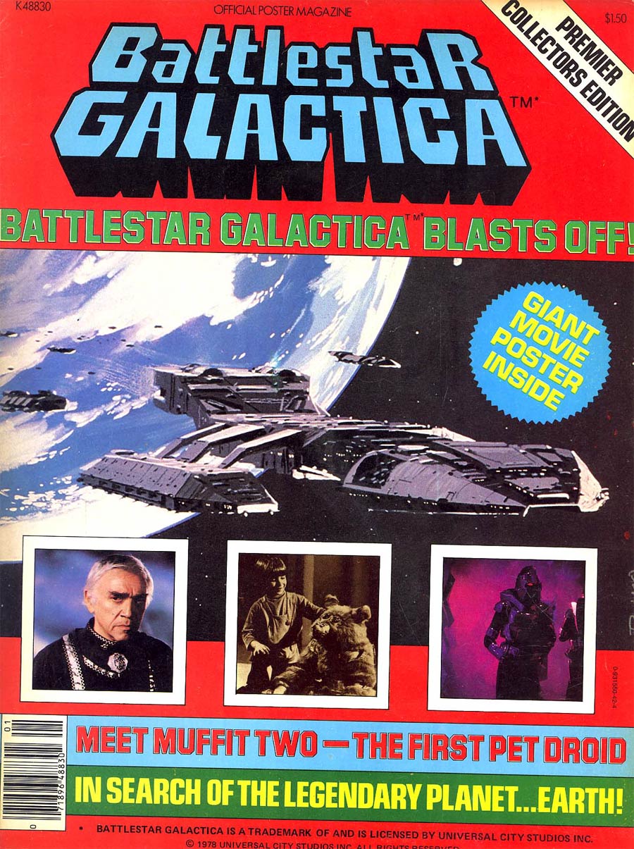 Battlestar Galactica Official Poster Magazine #1