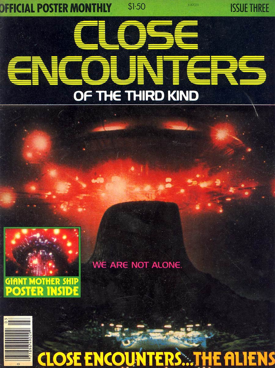 Close Encounters of The Third Kind Official Poster Monthly #3