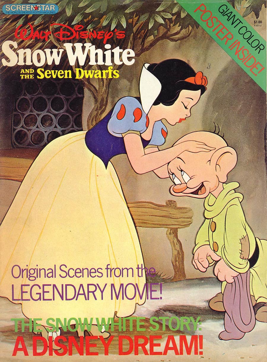 Walt Disneys Snow White and The Seven Dwarfs Poster Magazine