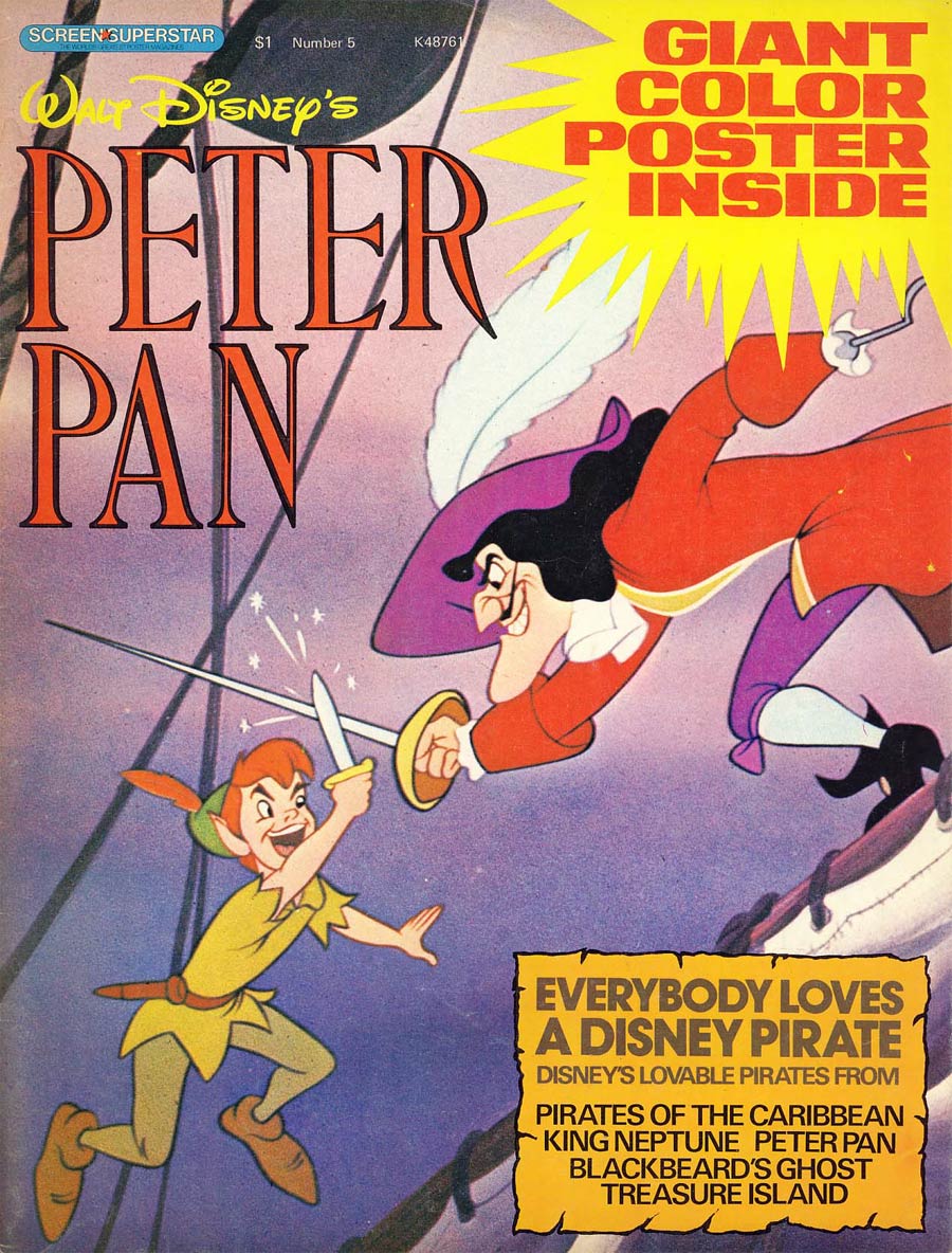 Walt Disneys Peter Pan Poster Magazine