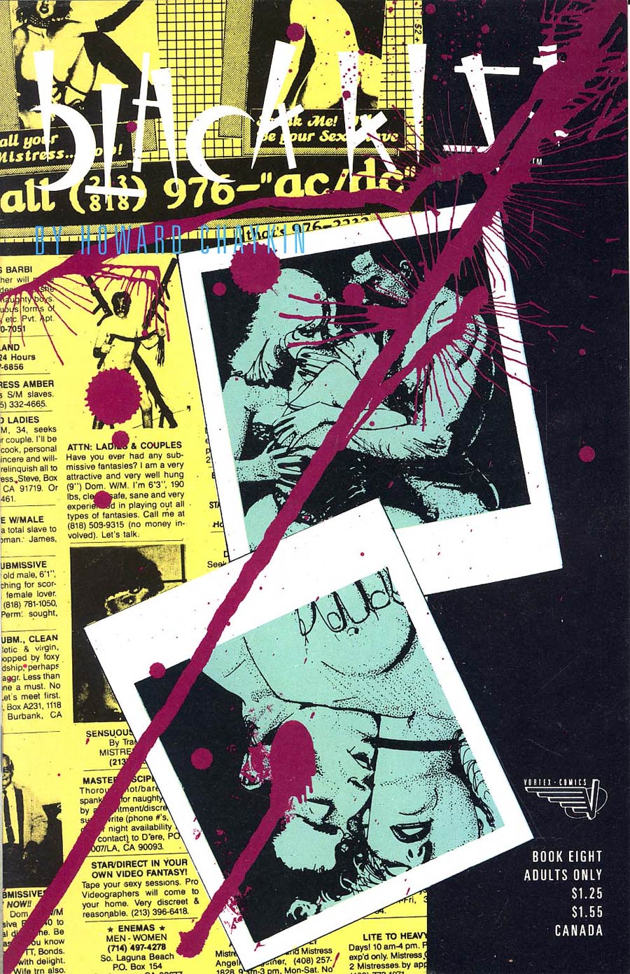 Black Kiss #8 Cover B Without Polybag