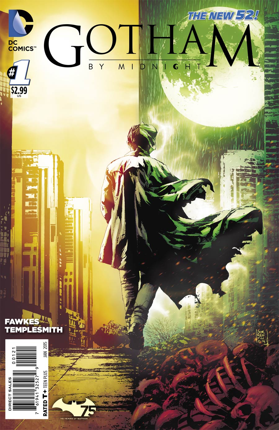 Gotham By Midnight #1 Cover B Incentive Andrea Sorrentino Cover