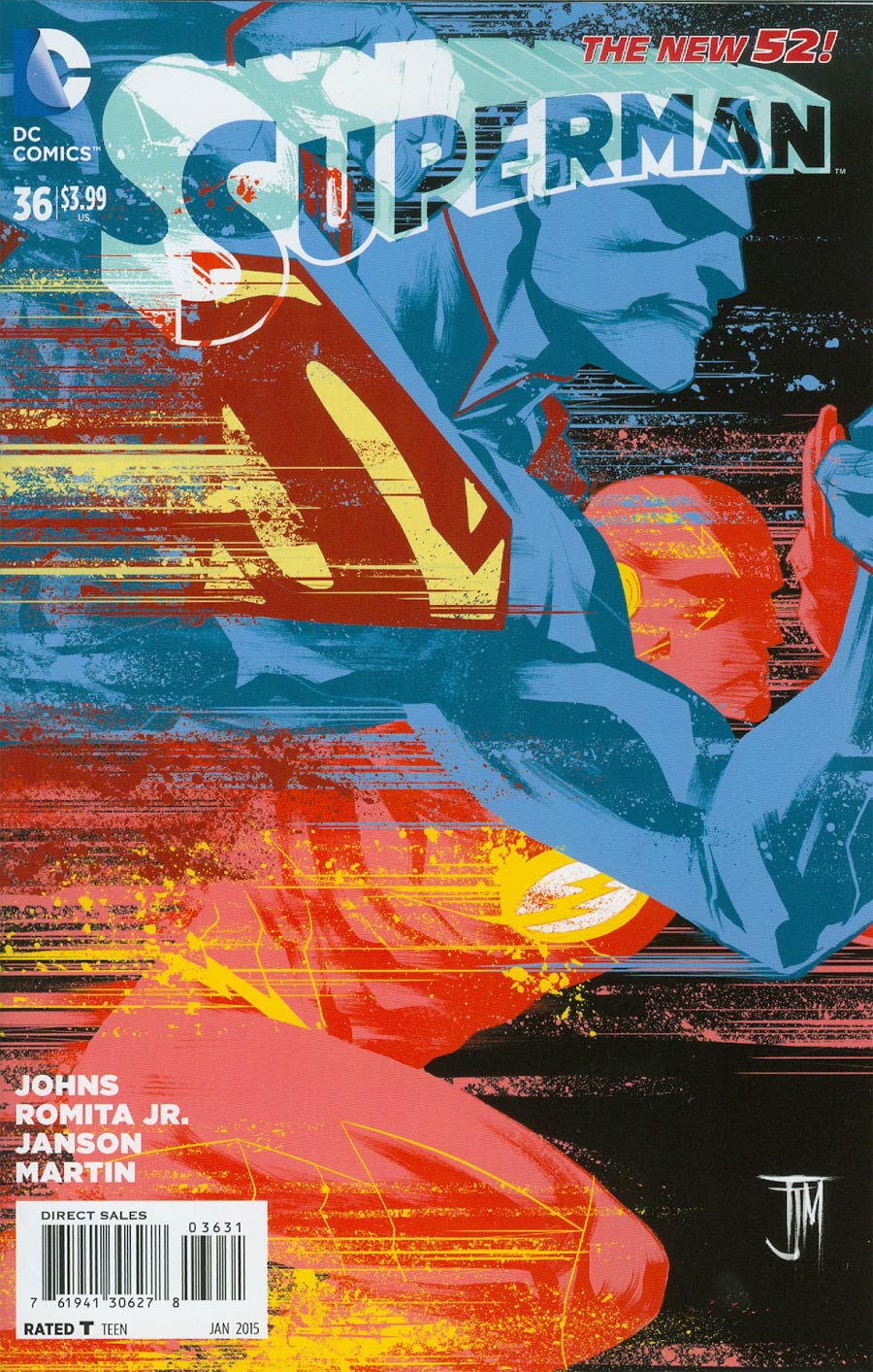 Superman Vol 4 #36 Cover E Incentive Francis Manapul Variant Cover