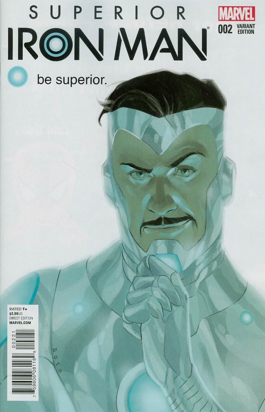 Superior Iron Man #2 Cover B Incentive Phil Noto Variant Cover (AXIS Tie-In)