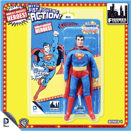 DC Super Powers 8-Inch Retro Action Figure Series 1 - Superman