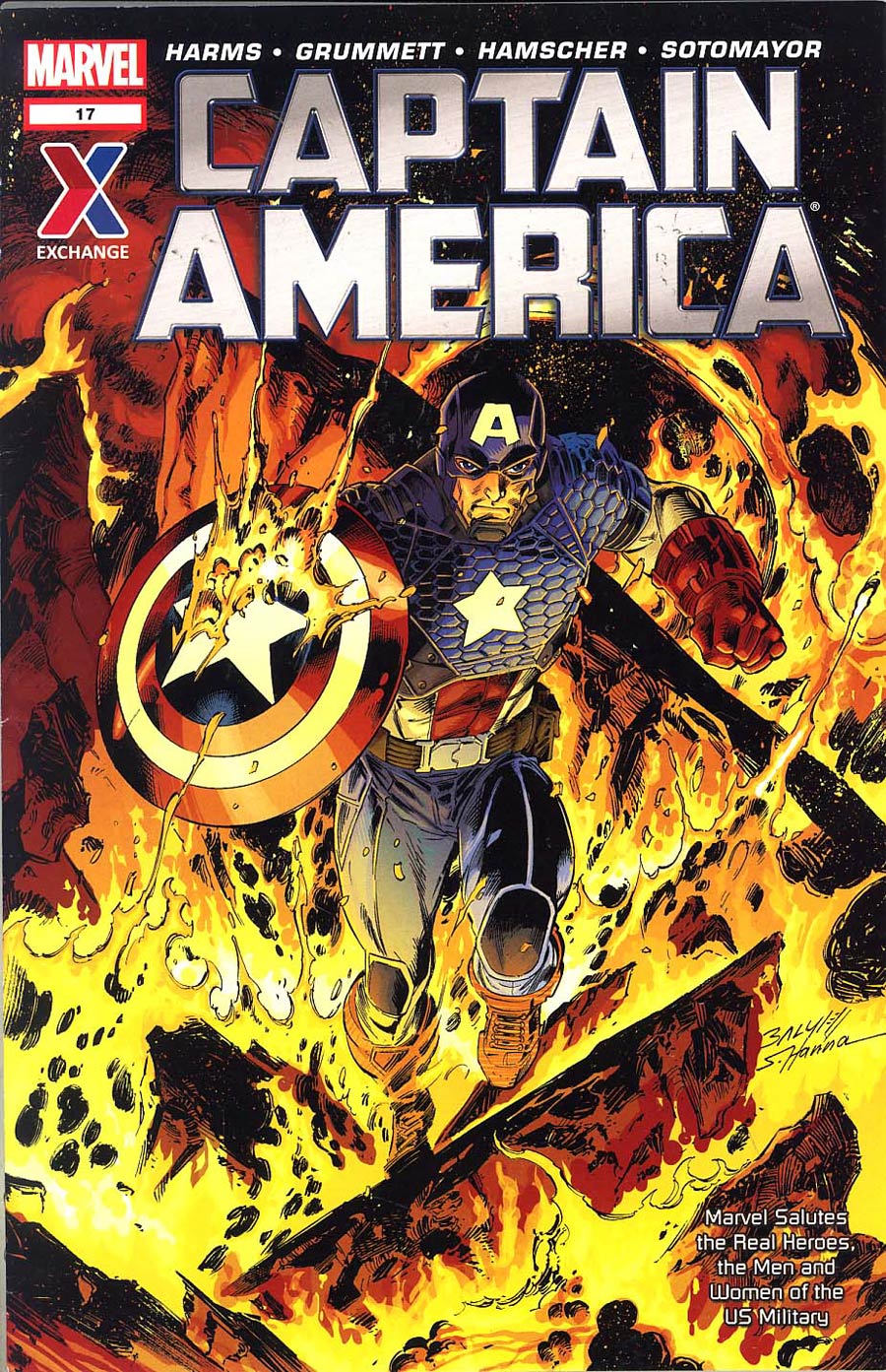 Captain America US Military Exchange #17