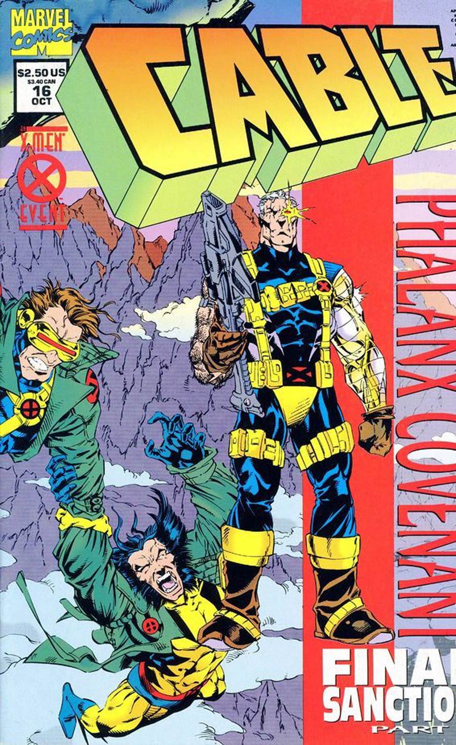 Cable #16 Cover B Red Stripe Newsstand Edition