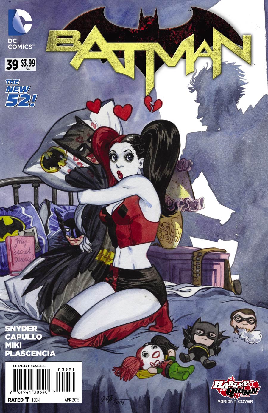 Batman Vol 2 #39 Cover B Variant Jill Thompson Harley Quinn Cover