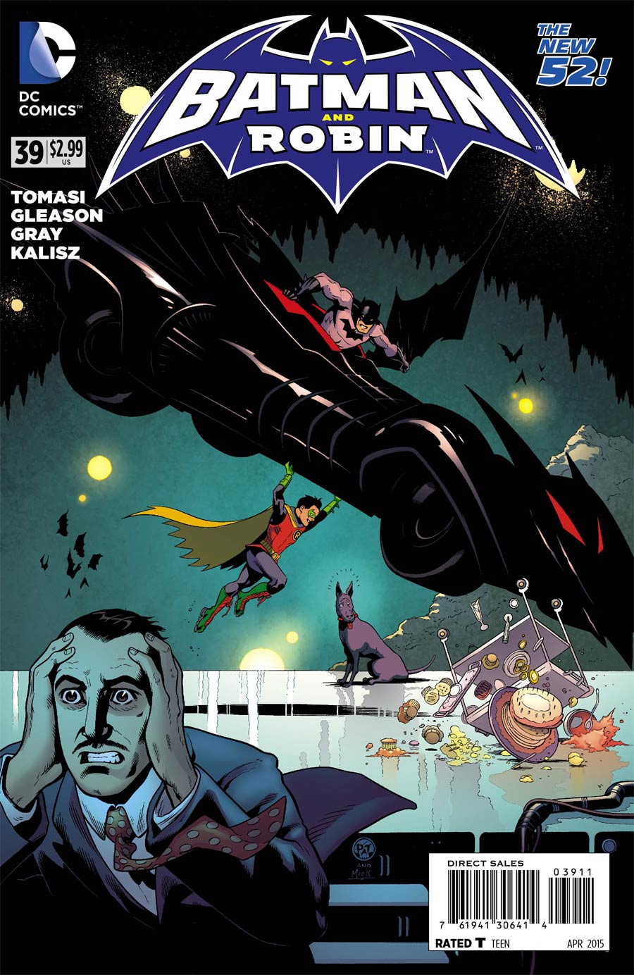 Batman And Robin Vol 2 #39 Cover A Regular Patrick Gleason Cover