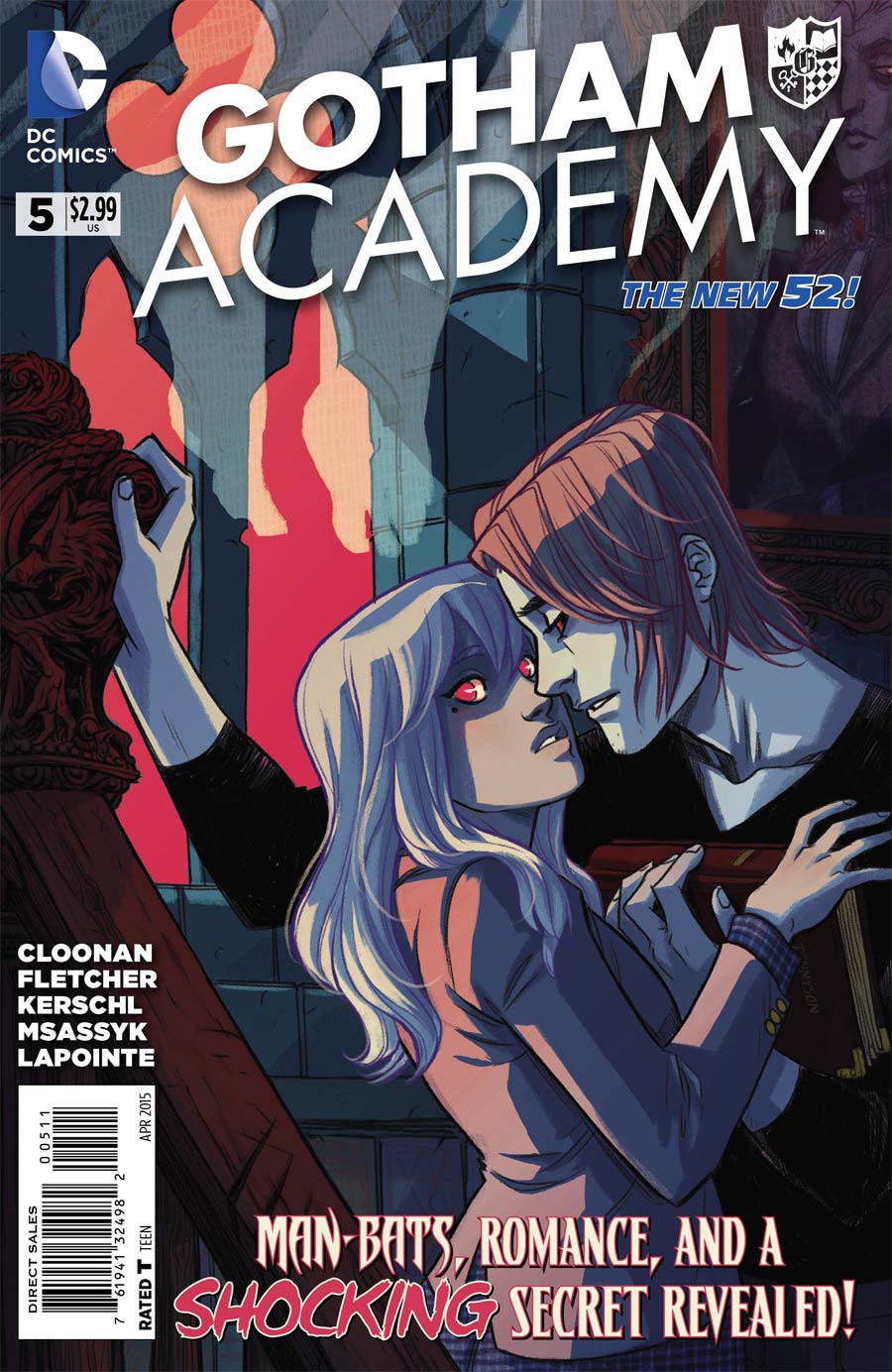 Gotham Academy #5 Cover A Regular Becky Cloonan Cover
