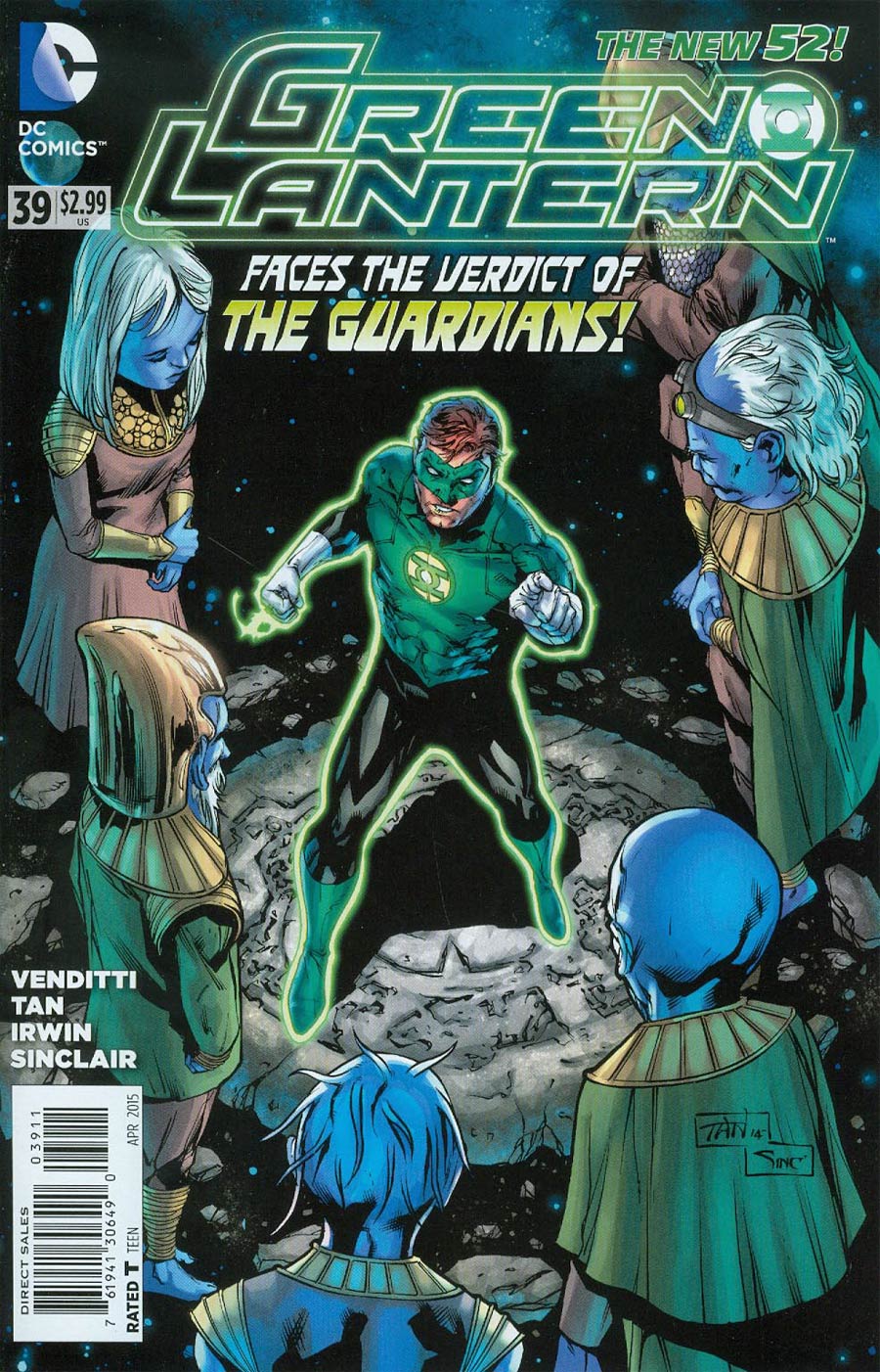 Green Lantern Vol 5 #39 Cover A Regular Billy Tan Cover